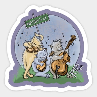 Nashville Katz Sticker